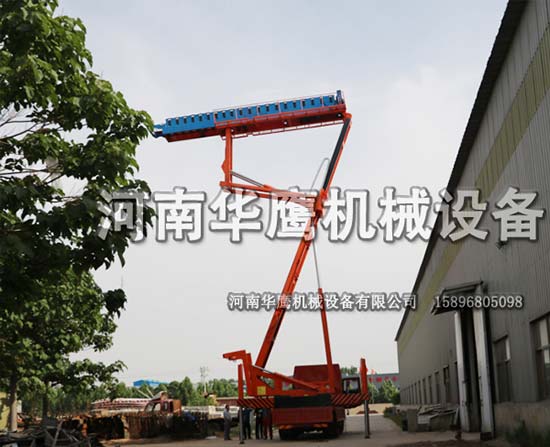 安徽客戶購置一臺(tái)車載式高空制瓦機(jī)一臺(tái)