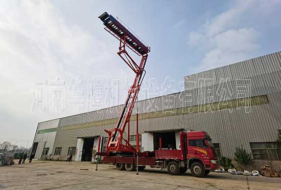 江西贛州舉升高空制瓦車一臺(tái)發(fā)貨